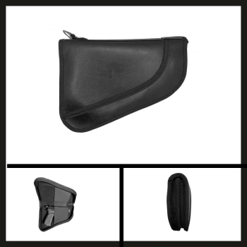 Uyguna-Yakala Siyah (yt-020) Savage İmperteks Tabanca Taşıma Çantası Deri Büyük-VAK.364