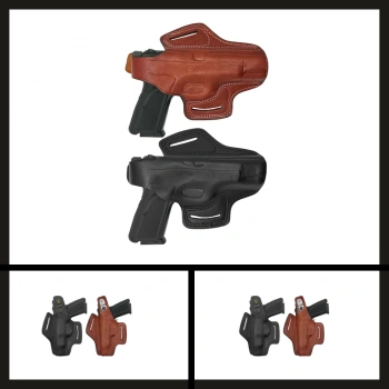 Uyguna-Yakala Zigana T Kelebek Belt Tabanca Kılıfı-VAK.439