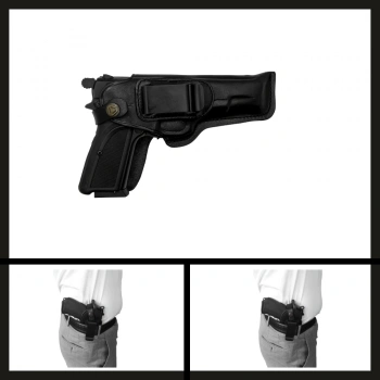 Uyguna-Yakala  Kırıkkale Savage Muhtar Tabanca Kılıfı-VAK.422