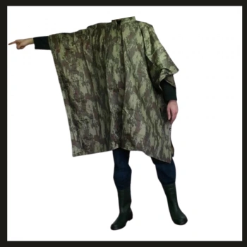 Uyguna-Yakala 11012 (dijital Kamuflaj) Savage Panço Yağmurluk-TAK.068