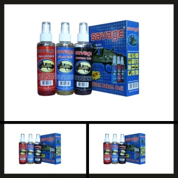 Uyguna-Yakala Savage Üçlü Silah Bakım Yağı Seti-GLR.002