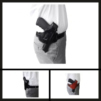 Uyguna-Yakala Browning 14lü Savage Yarım Kelebek Tabanca Kılıfı-VAK.374