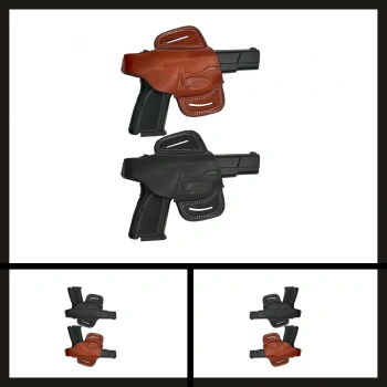 Uyguna-Yakala Zigana T Yarım Kelebek Tabanca Kılıfı-VAK.376