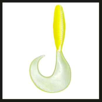 Uyguna-Yakala (18065-463) Yumy 6 cm Sarı-Beyaz Silikon Kurt-YEM.694
