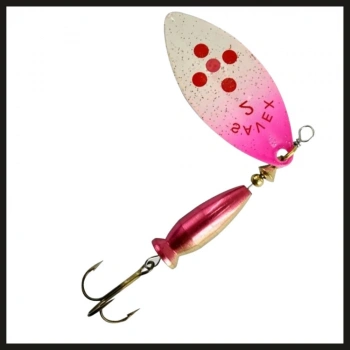 Uyguna-Yakala Beyaz/ Üst Pembe&kırmızı Noktalı No:2/20 Gr Savex Alpha Long-KAŞ.120