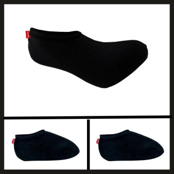 Uyguna-Yakala Siyah Polar Patik-GER.065