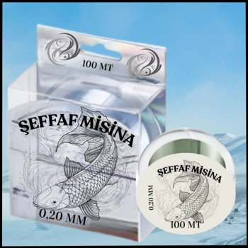 Uyguna-Yakala Şeffaf 0,20 Mm.100 Mt. Misina-AK.272