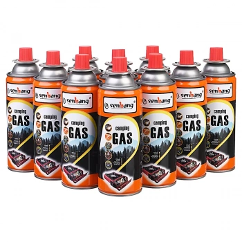 Uyguna-Yakala Senbang Kamp Ocak Gazı Valfli Kartuş 227gr - 10 Adet