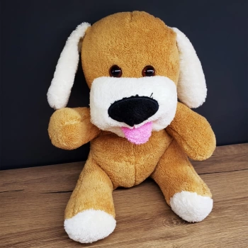 Uyguna-Yakala Sevimli Peluş Oyuncak Köpek