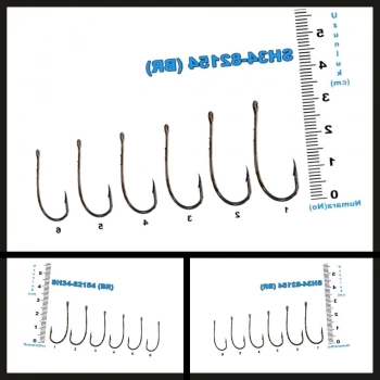 Uyguna-Yakala (10lu) Sea Horse No: 4/0 Bronz İğne-İĞN.659