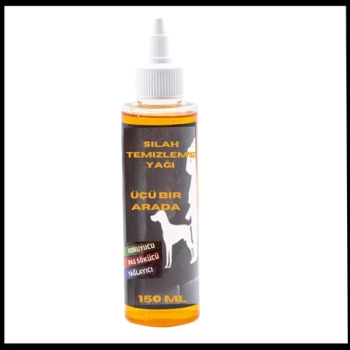 Uyguna-Yakala Silah Temizleme Yağı Üçü Bir Arada - 150 ml-LAR.005