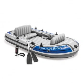 Uyguna-Yakala Şişme Bot Seti - Intex - Exurcision 4 - 315cm - 4 Kişilik (68324)