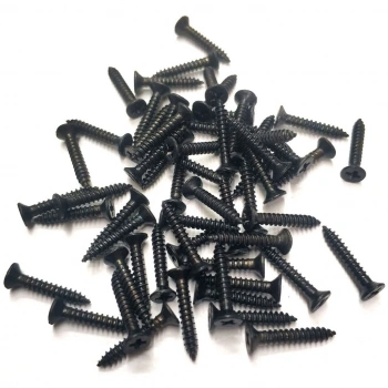 Uyguna-Yakala Siyah 1000 Adet Klips Vidası 2,2x13 mm YHB - Konik Başlı Kutu, Sandık, Ayak, Askı, Mini Vida