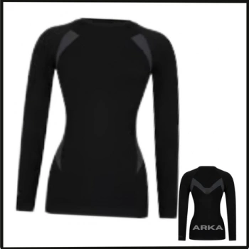 Uyguna-Yakala  Siyah  Termal Üst İçlik - Erkek  - 14001-S