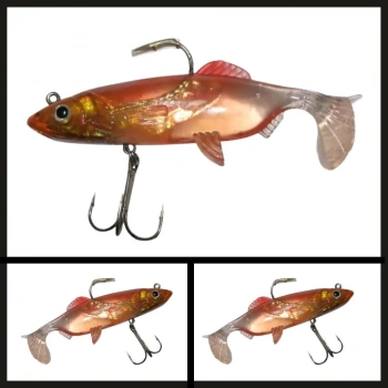 Uyguna-Yakala 10 Cm Spring D10 6664 Silikon Balık-YEM.244