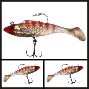 Uyguna-Yakala 11.5 Cm Spring F02 6667  Silikon Balık-YEM.247
