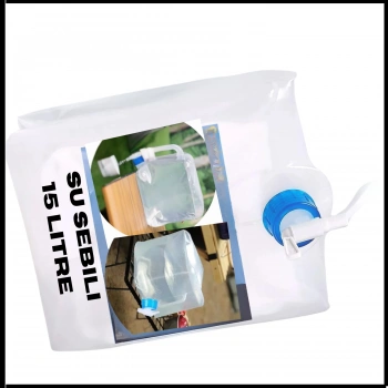 Uyguna-Yakala Su Sebili 15 Litre Katlanabilir Musluklu Su Bidonu - PMLZ.314