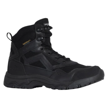 Uyguna-Yakala Taktikal Askeri Bot - Pentagon - Scorpion - Deri Kısa Boğaz - Black - K15046