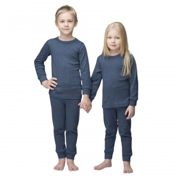 Uyguna-Yakala Termal Çocuk İçlik - Thermoform - Lacivert
