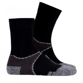 Uyguna-Yakala Termal Çorap - Walking - Thermoform - Siyah
