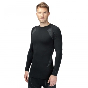 Uyguna-Yakala Termal Üst İçlik - Extreme - Erkek - Thermoform - Siyah