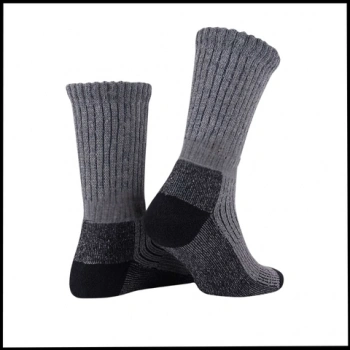 Uyguna-Yakala Antrasit Trekking Termal Çorap-S33-A