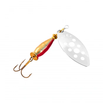 Uyguna-Yakala Turna Levrek Alabalık Döner Olta Kaşık - Alp Long - Gümüş/Beyaz - No:1/12GR