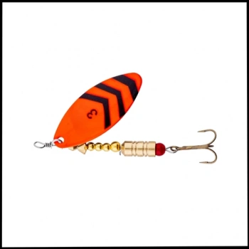 Uyguna-Yakala Turuncu Flaş - 7g -Alabalık/Turna/Levrek Olta Kaşığı Döner Kaşık -KAS.754