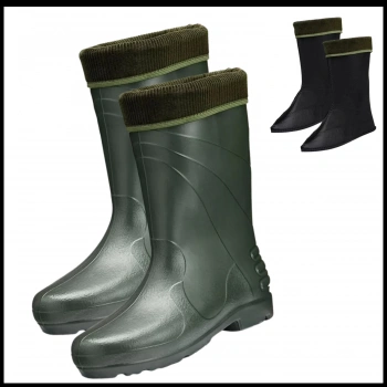 Uyguna-Yakala Unisex Haki Eva Çizme -ZME.054