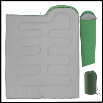 Uyguna-Yakala Yeşil - 5°C Konfor Kamp Uyku Tulumu-TLM.074