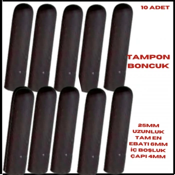 Uyguna-Yakala Yeşil Tampon Boncuk 25 Mm 4/6 Mm (10 Pcs) -OOM.057