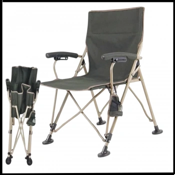Uyguna-Yakala Yeşil - Taşıma Çantalı Katlanır Kamp Piknik Sandalyesi -MLZ.345