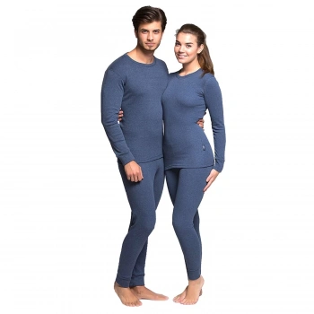 Uyguna-Yakala Yetişkin Termal İçlik Set - Thermoform - Artica Unisex - Lacivert
