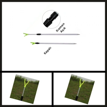 Uyguna-Yakala Ayarlanabilir Metal Kamış Ayağı Ys-1025-MAL.357