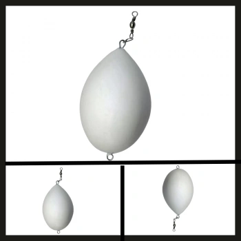 Uyguna-Yakala 60 Gr Yumurta Zargana Top Şamandıra Beyaz-AND.258