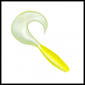 Uyguna-Yakala Yumy 3.5 cm Sarı-Beyaz Silikon Kurt