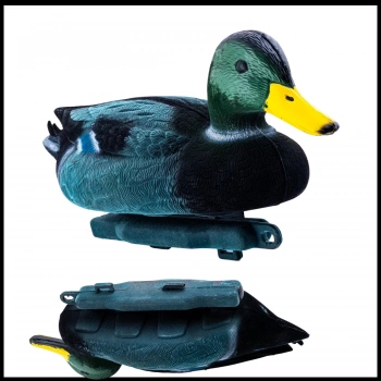 Uyguna-Yakala Yüzen Mühre Yeşilbaş Ördek Mühresi - Tüylü -HRE.094