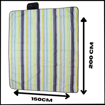 Uyguna-Yakala 150x200 cm Su Geçirmez - Piknik Kamp Örtüsü - MLZ.362