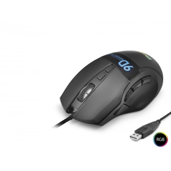 X10 Mouse 12800 Dpi 9 Tuş Makro 1000 Hz Rgb - Siyah