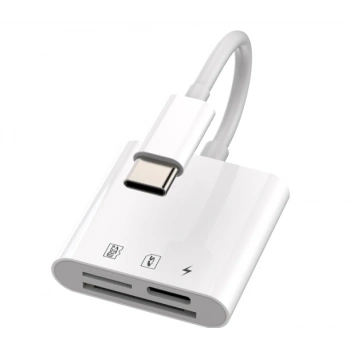 ZR498 Nk-1011Tc Type-C 3 İn 1 Memory Card Reader