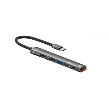 ZR562 Type-C 5 İn 1 Usb Hub Card Reader
