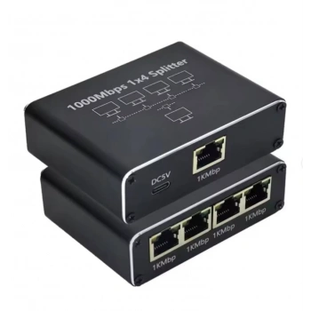 ZR889 Rj45 1To4 Gigabit Splitter