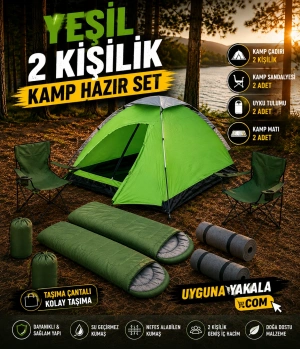 2 Kişilik Kamp Hazır Set