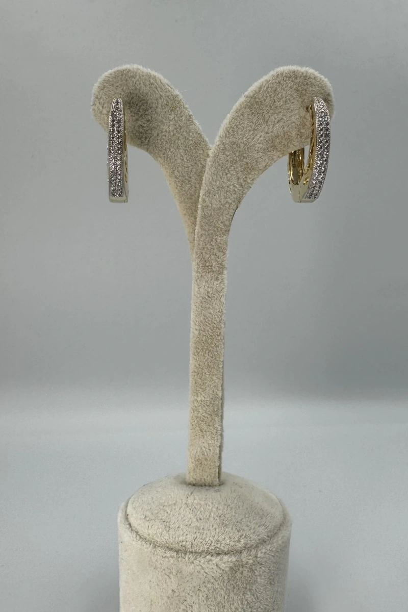 SOLI XP TAŞLI HALKA KÜPE