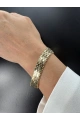 SOLI HASIR DESEN GOLD BİLEKLİK