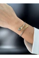 SOLI BVLGARI MODEL GOLD YILAN KELEPÇE
