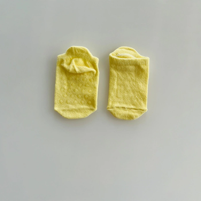 Kukita 4lü Bebek Çocuk Candy Kaydırmaz Tabanlı Çorap Kuki25