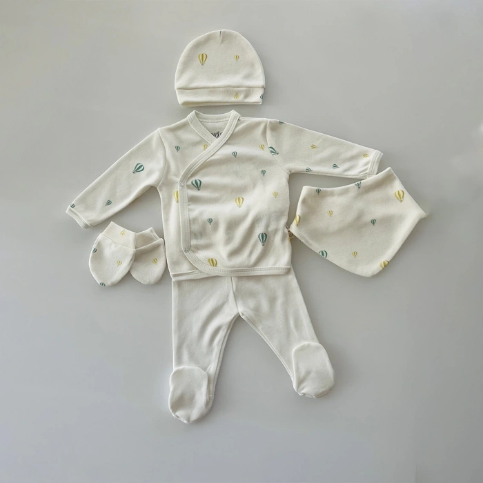 Kukita 5li Yenidoğan - Hastane Çıkışı Seti Kuki101