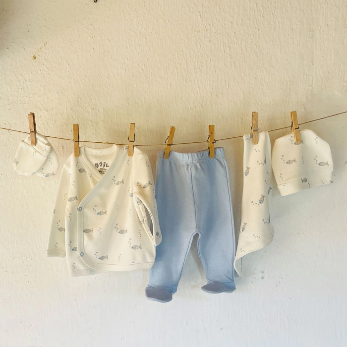 Kukita 5li Yenidoğan - Hastane Çıkışı Seti Kuki101