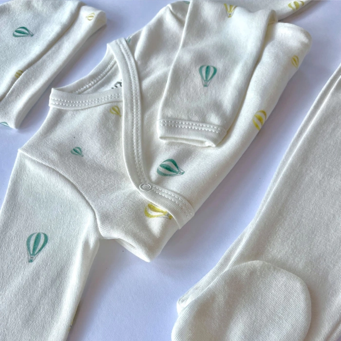 Kukita 5li Yenidoğan - Hastane Çıkışı Seti Kuki101